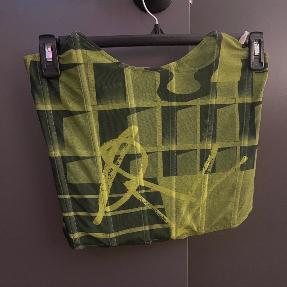 Miaou Green Corset